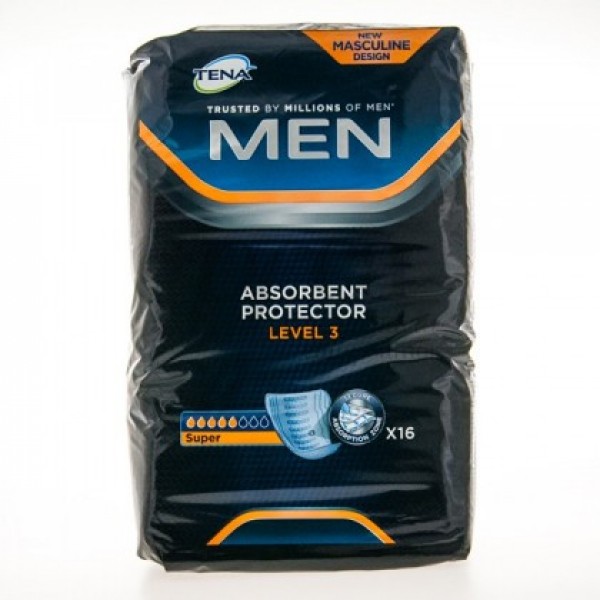 Tena Men Protector Absorbente Nivel 3 16 Unidades