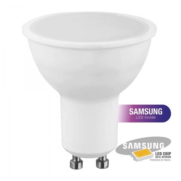 Bomb.led samsung dicroica 120ºgu10  8w.n (caja de 10 unidades)