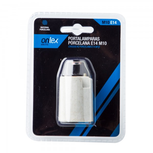 Bl.portalamparas onlex e-14 porcel.m10