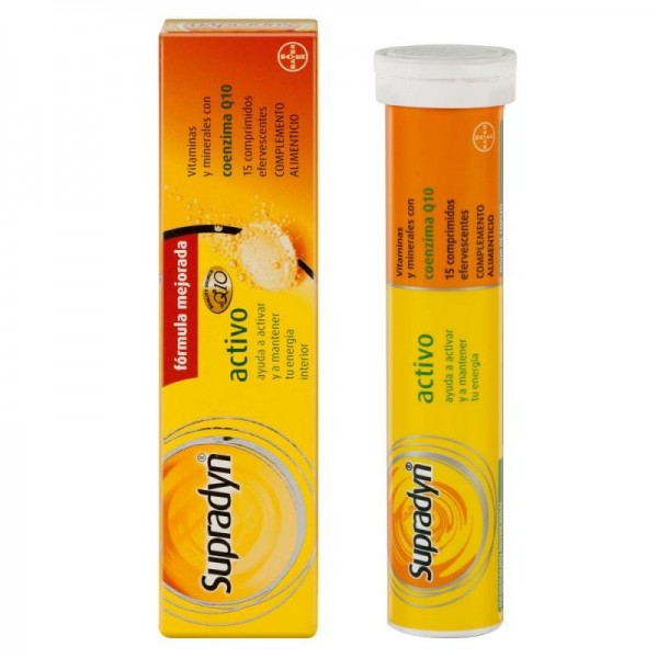 Supradyn Activo 15 Comps Efervescentes