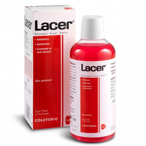 Lacer Colutorio de Uso Diario Sin Alcohol 500 ml