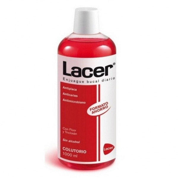 Lacer Cuidado Bucal Colutorio Sin Alcohol 1000ml