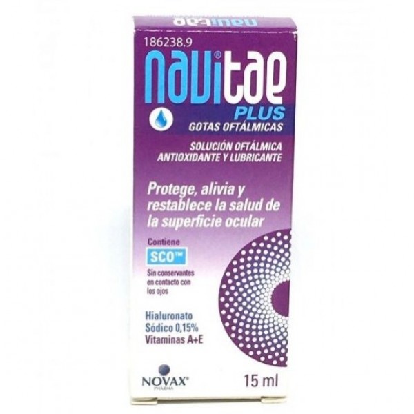 Navitae Plus Sol Lagrima Artificial 15ml