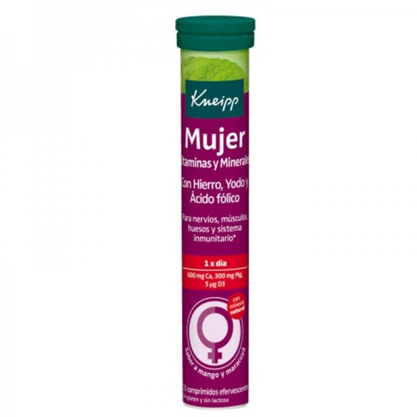 Kneipp Mujer Vitaminas y Minerales 15 Comp Eferv