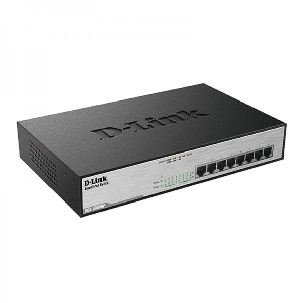 D-link dgs-1008mp switch 8xgb poe
