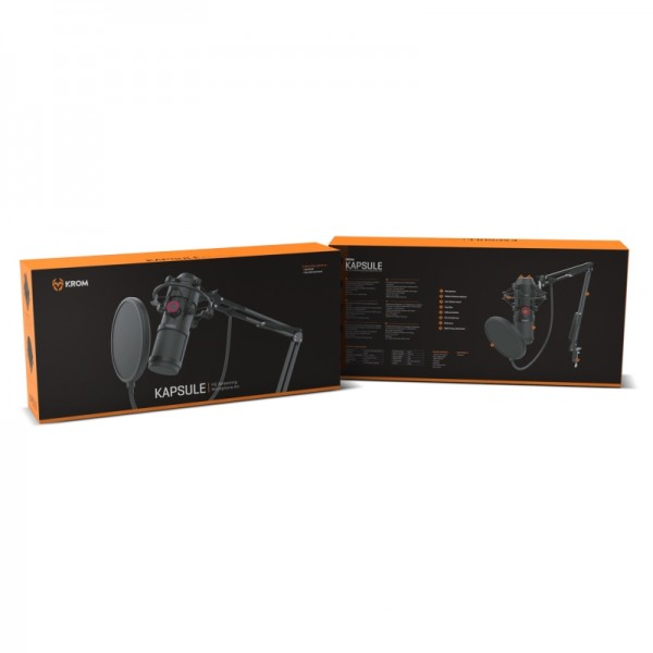 Krom microfono kit krom kapsule