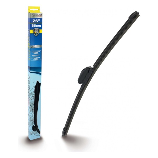 Escobilla Limpiaparabrisas Modelo Aquan71 Ultra Flex Series 28" 71 cm 1 Unidad con 8 Adaptadores