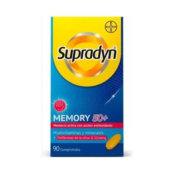 Supradyn Memory 50+ 90 Comprimidos