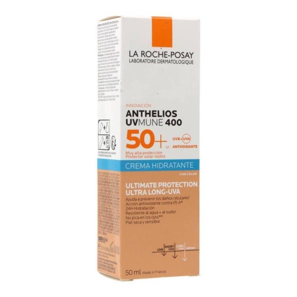 Anthelios Uvmune 400 Spf50 Crema con Color 50 ml