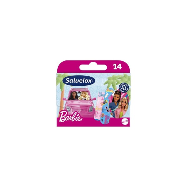 Salvelox Barbie Apósitos Infantiles 12 Tiras
