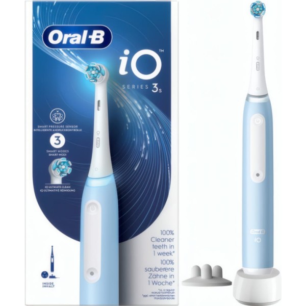 Braun oral-b io 3 azul / cepillo de dientes eléctrico