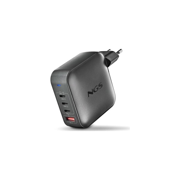 Ngs cargador ultrarapido165w 4 puertos 3usb-c 1 us
