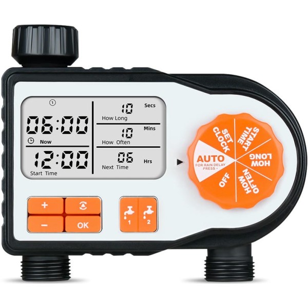 Programador riego digital 2salida 3/4"