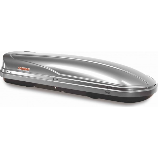 Cofre de Techo Premium para Coche Fabbri SuperNova 450 Litros Color Gris