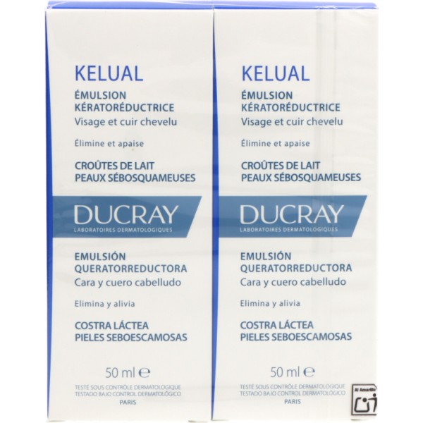 Ducray Kelual Emulsión Queratorreductora 2x50ml Promo