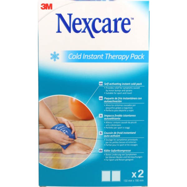 Bolsa Nexcare Coldhot Frio Instantaneo 2 Unidades