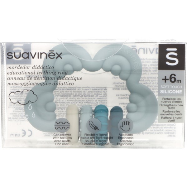 Mordedor Silicona Didactico Suavinex +6 Meses 1 Unidad Etapa 3