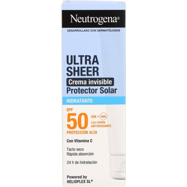 Neutrogena Ultra Sheer Crema Hidratante Spf50 50ml