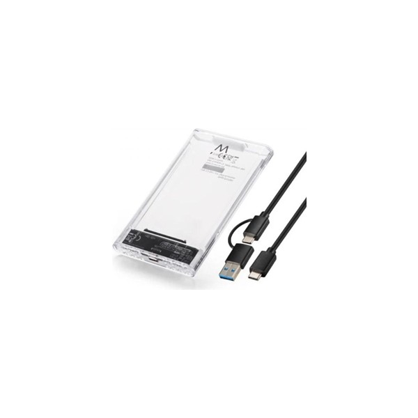Ewent carcasa usb3.2 gen1 para sata2.5"usb-c+a tra