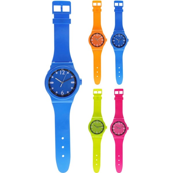 Reloj de pared, modelo pulsera xl, colores surtidos, ø18,5 x 4 x 92 cm