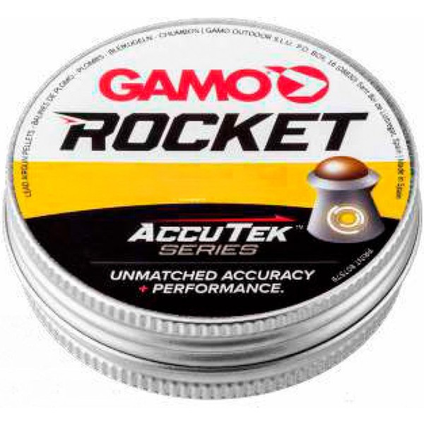 Balines rocket accutek calibre 4,5 mm (.177) 0,60 g (9,26 gr) 150 uds